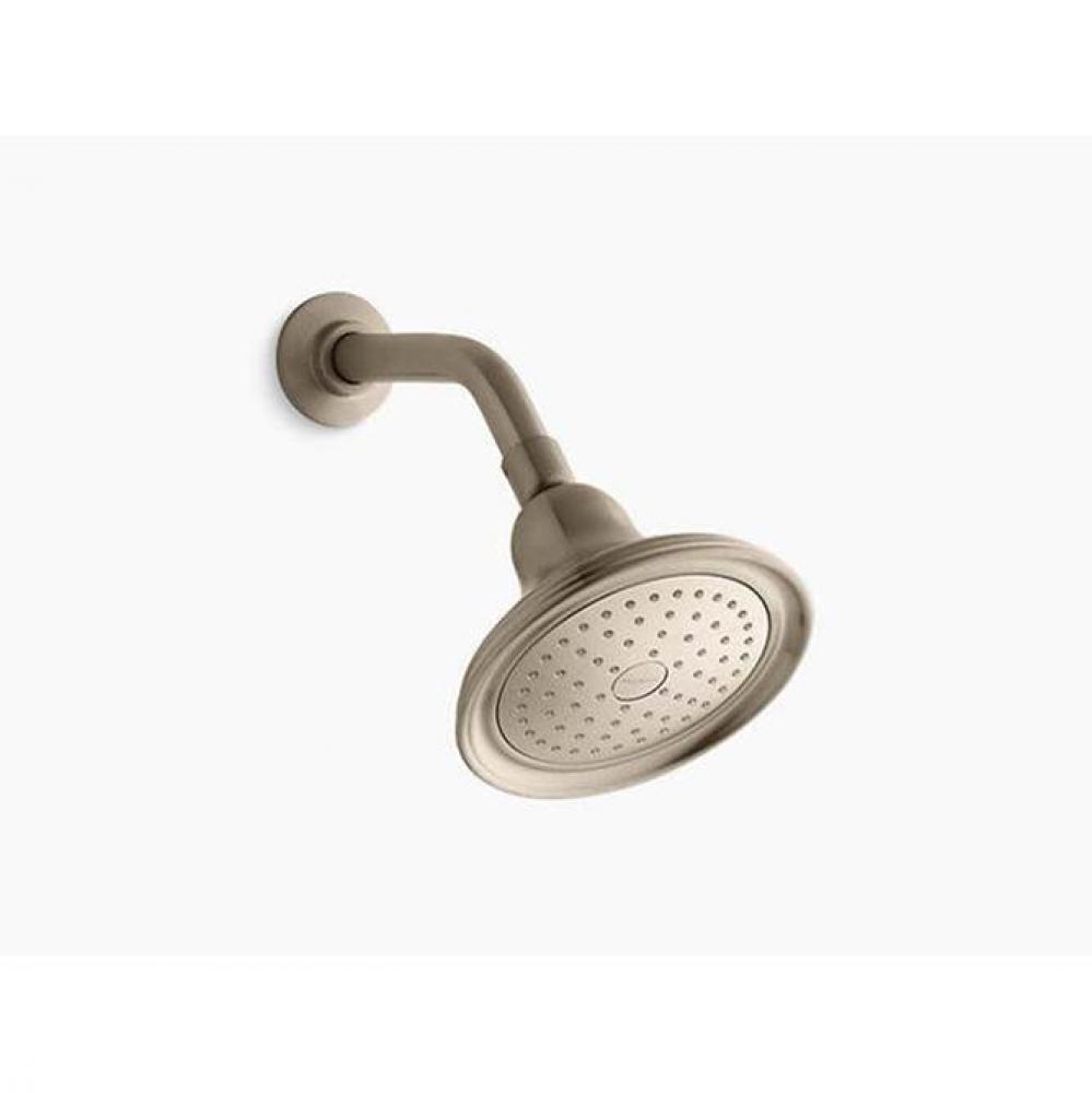 Devonshire® 2.5 gpm single-function showerhead with Katalyst® air-induction technology