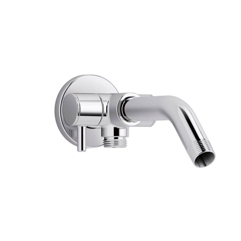 Shower arm with 2-way diverter