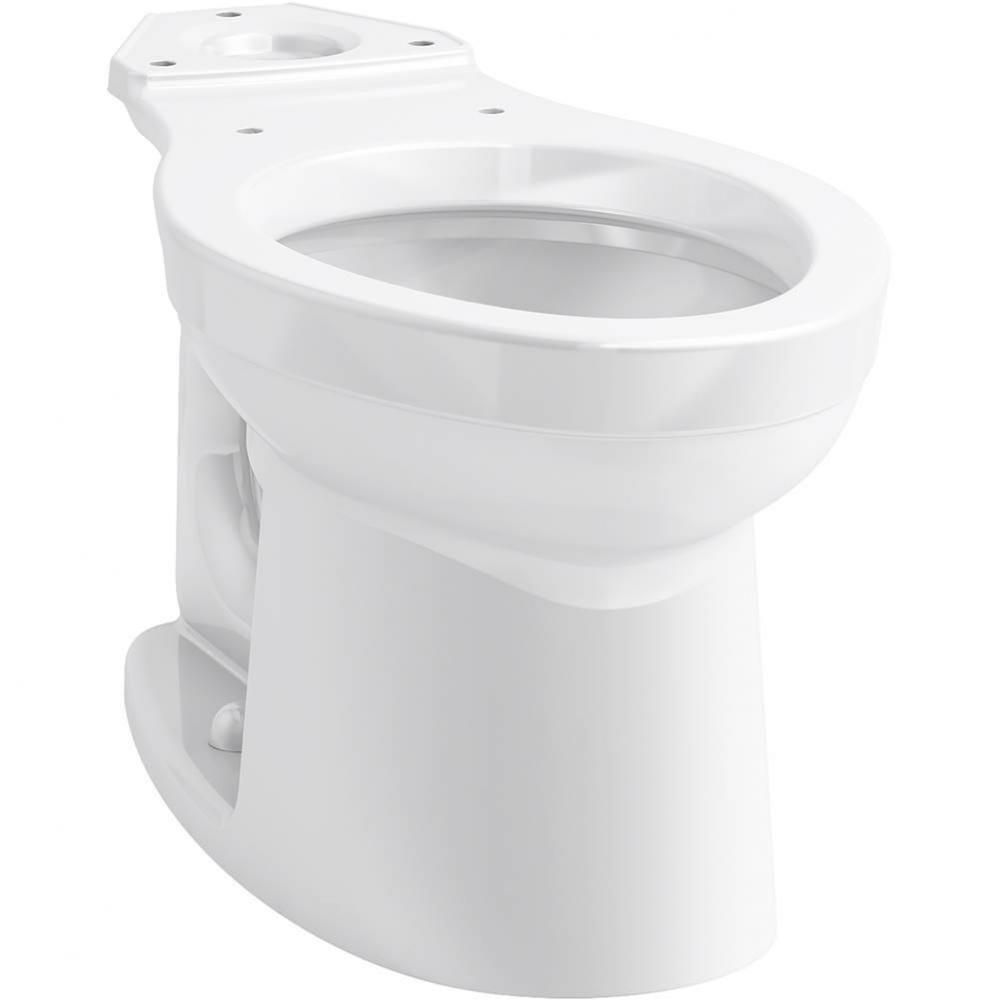 Kingston™ Elongated toilet bowl with antimicrobial finish