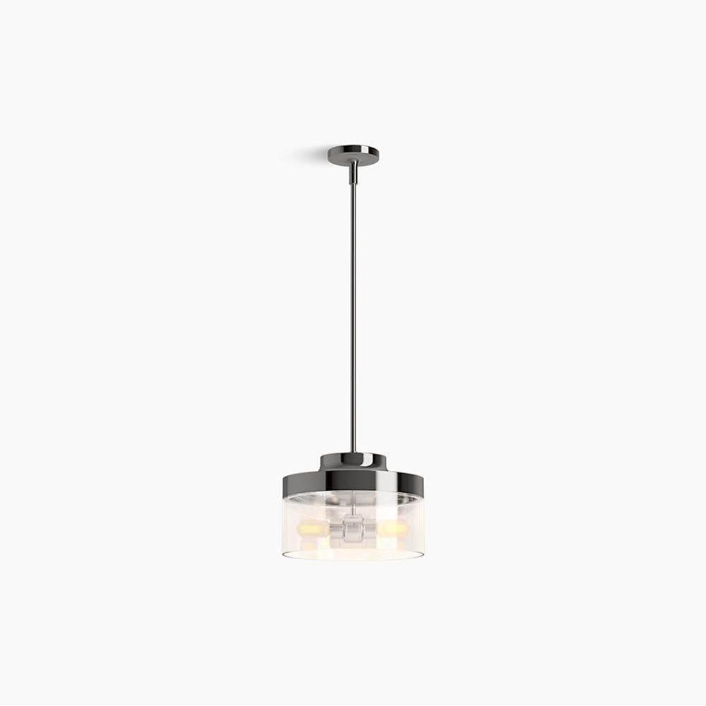 Purist 12-1/2 In. Two-Light Pendant