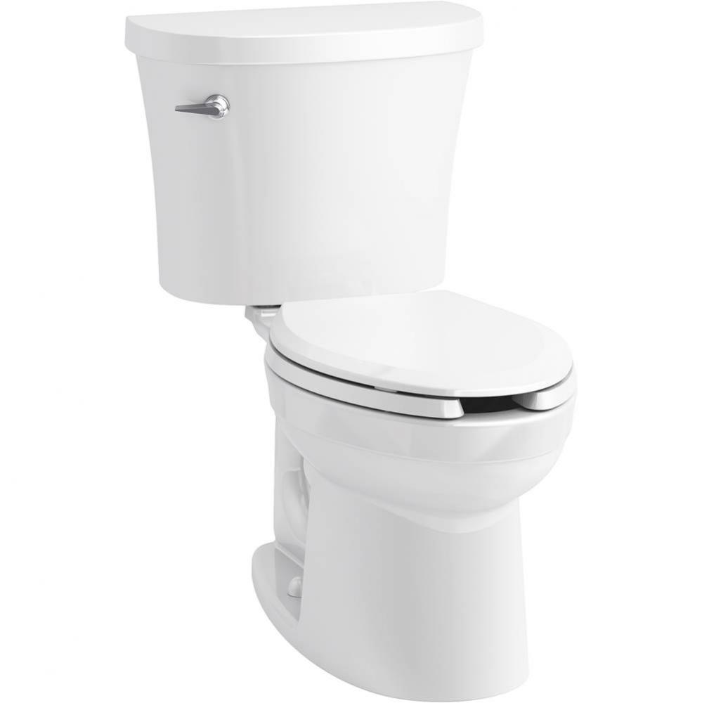 Kingston™ Two-piece elongated 1.28 gpf toilet with tank cover locks