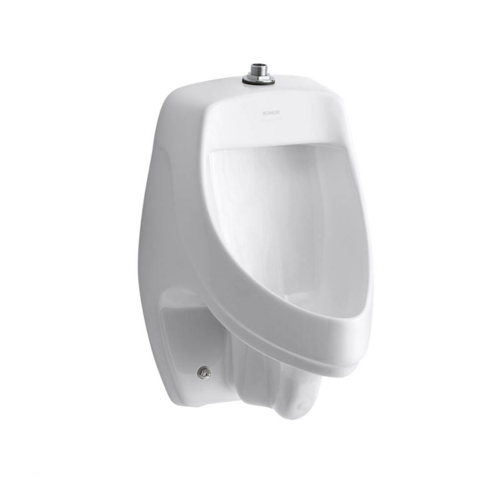 Dexter™ siphon-jet wall-mount 0.5 or 1.0 gpf urinal with top spud, antimicrobial