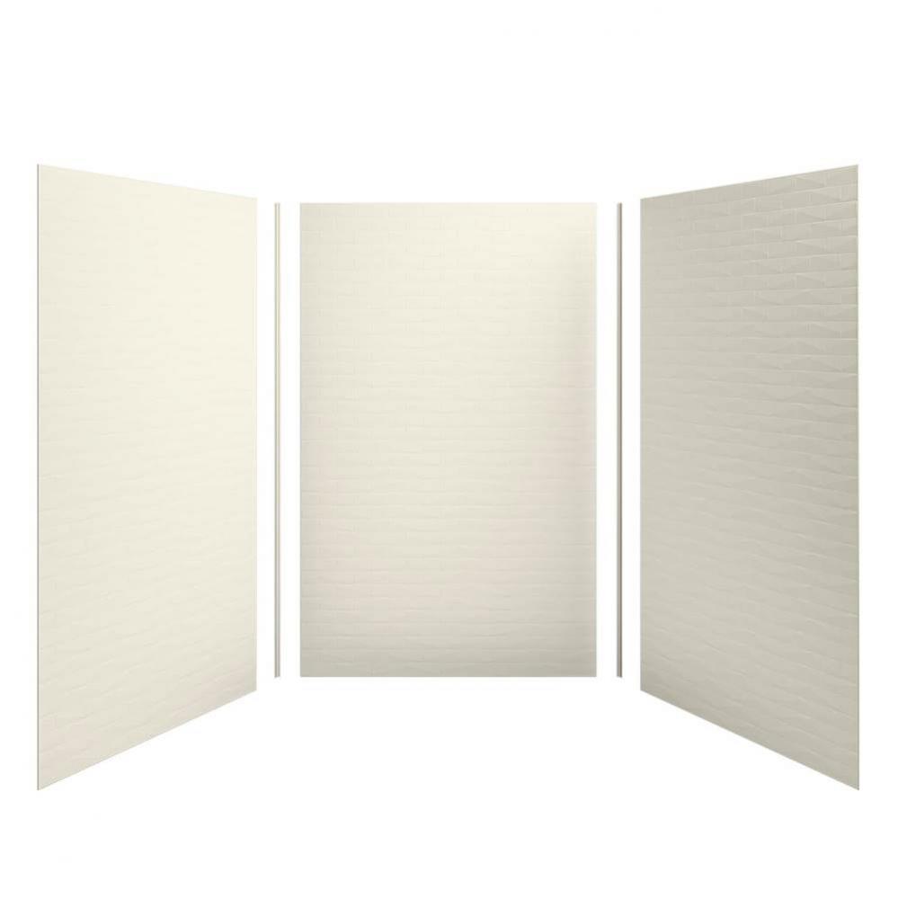 Choreograph® 60'' x 60'' x 96'' shower wall kit, Brick texture