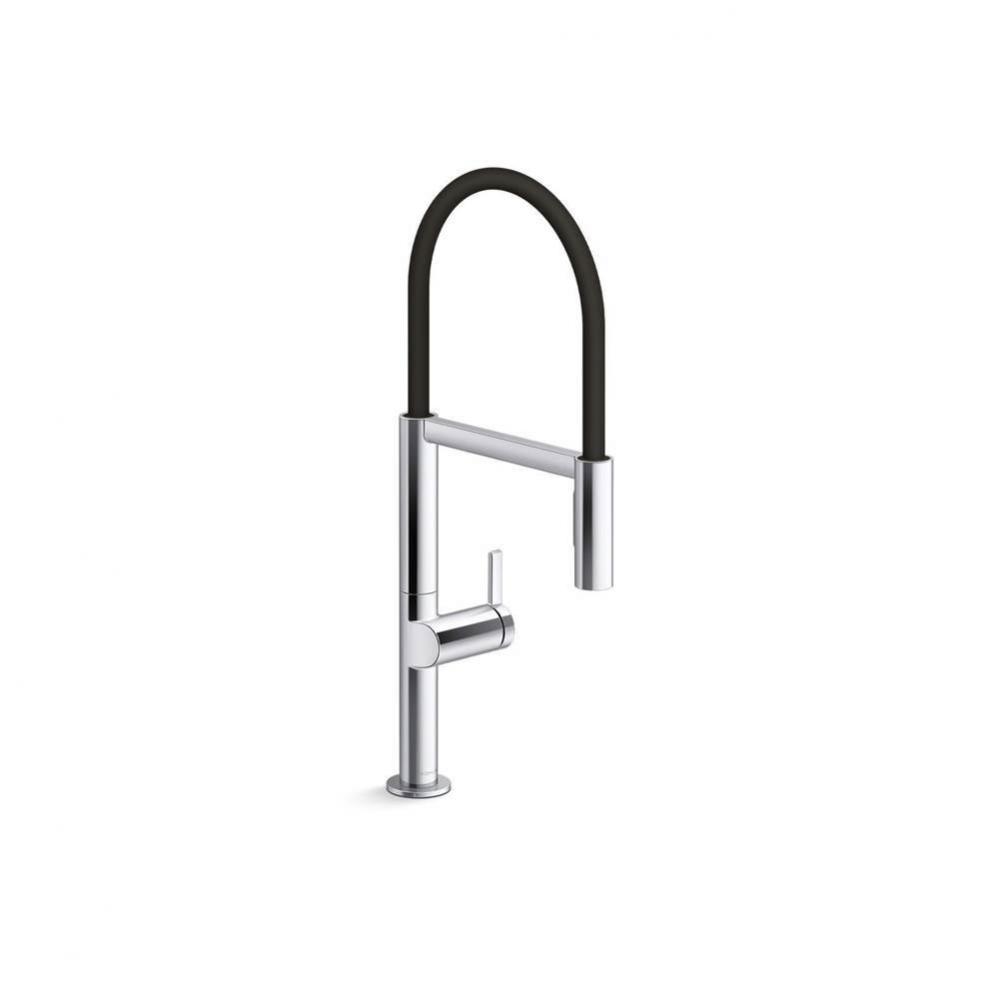 Components® Semi-professional kitchen sink faucet with two-function sprayhead