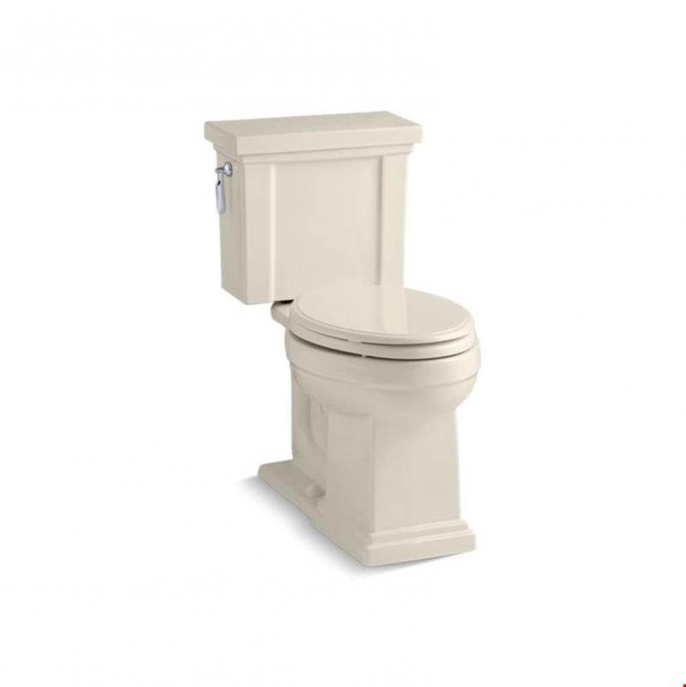 Tresham® Comfort Height® Two-piece elongated 1.28 gpf chair height toilet