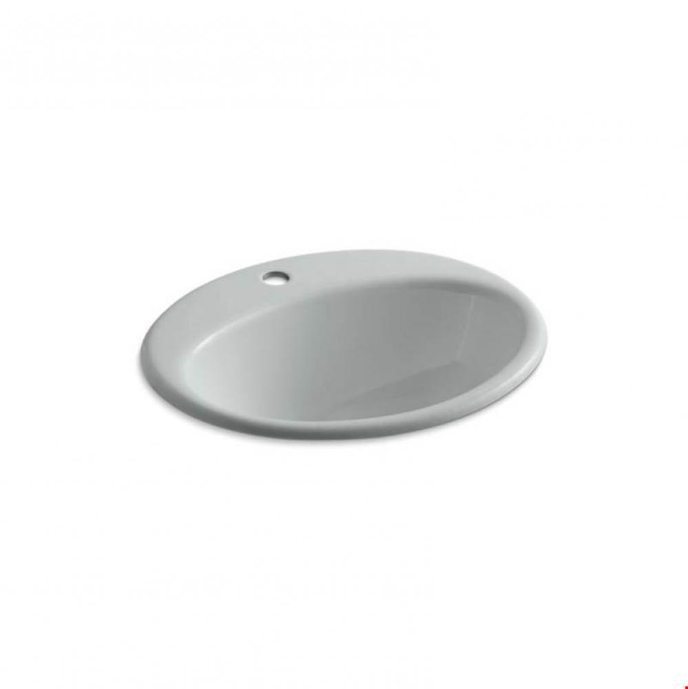 Farmington® Drop-in bathroom sink with single faucet hole