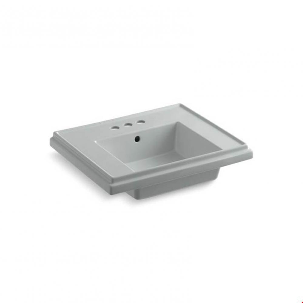 Tresham® 24'' pedestal bathroom sink basin with 4'' centerset faucet hole