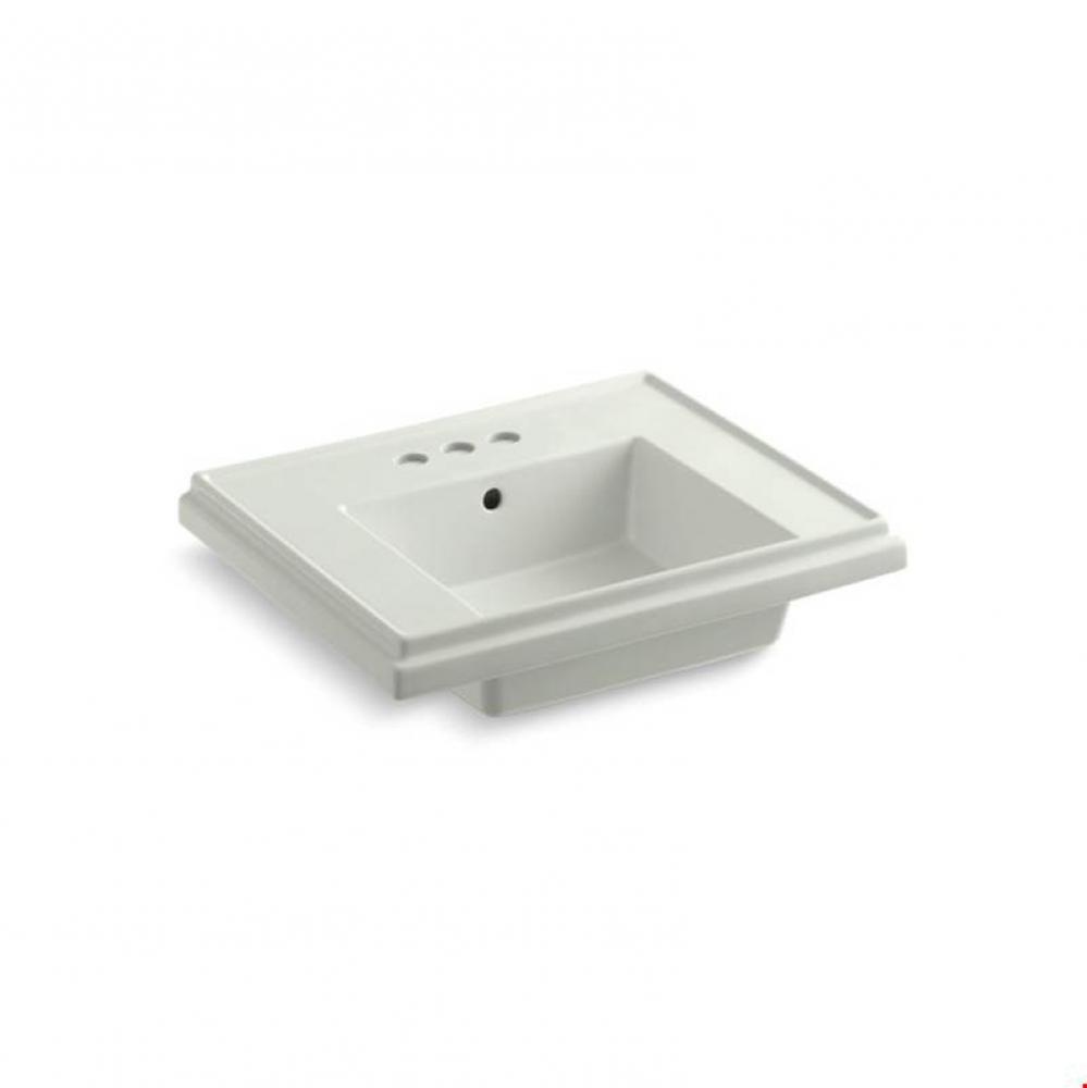 Tresham® 24'' pedestal bathroom sink basin with 4'' centerset faucet hole