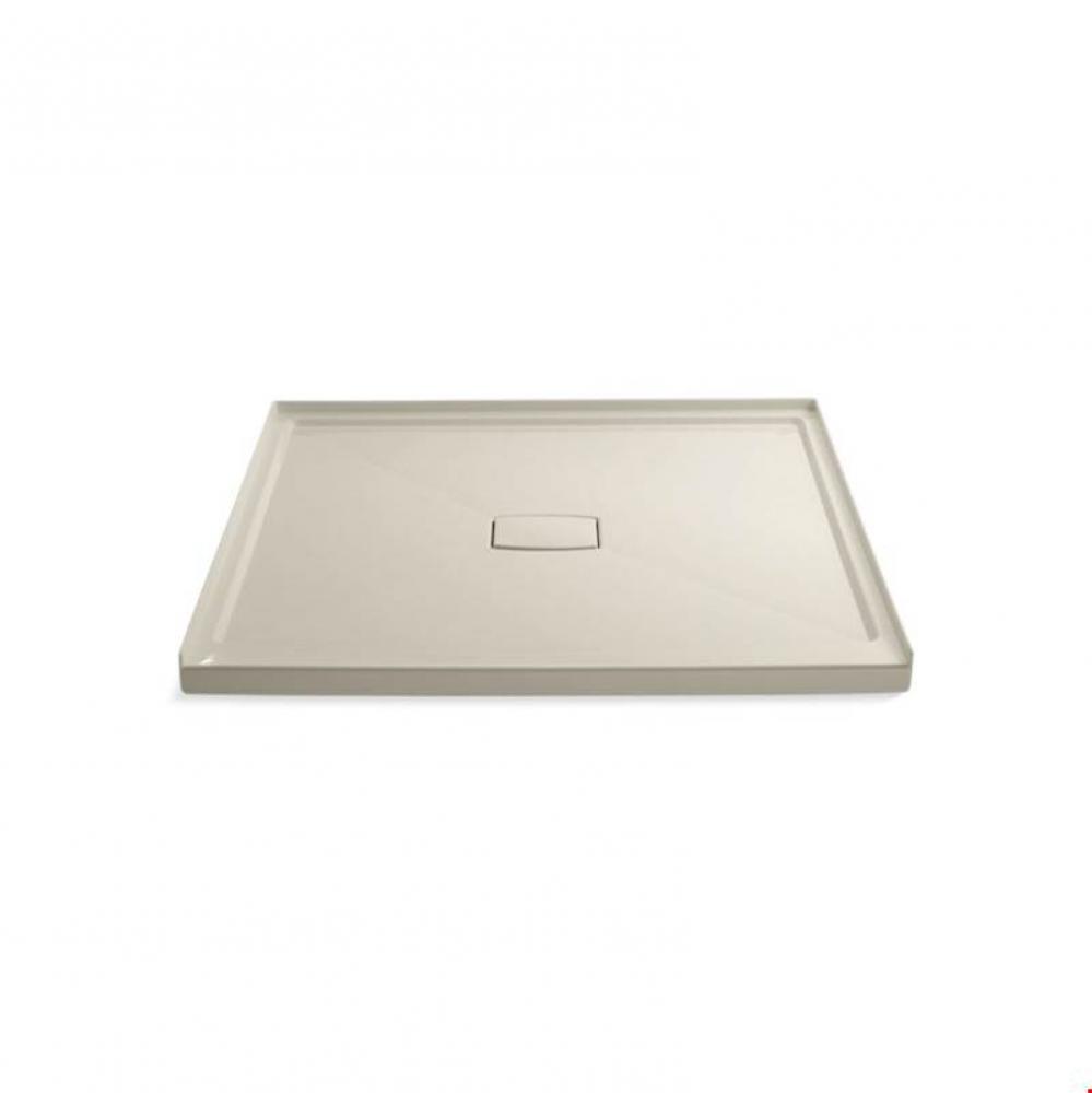 Archer® 60'' x 60'' single threshold center drain shower base with remova