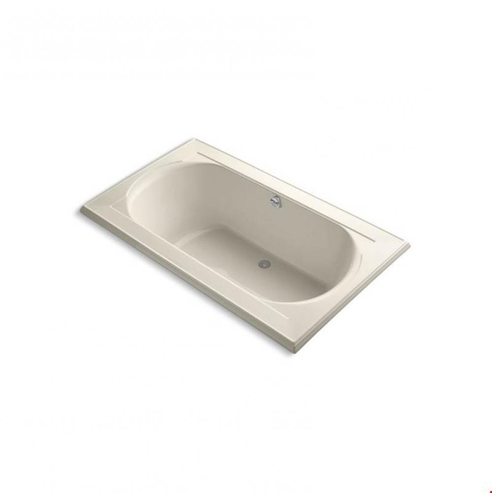 Memoirs® 72'' x 42'' drop-in bath with Bask® heated surface and end