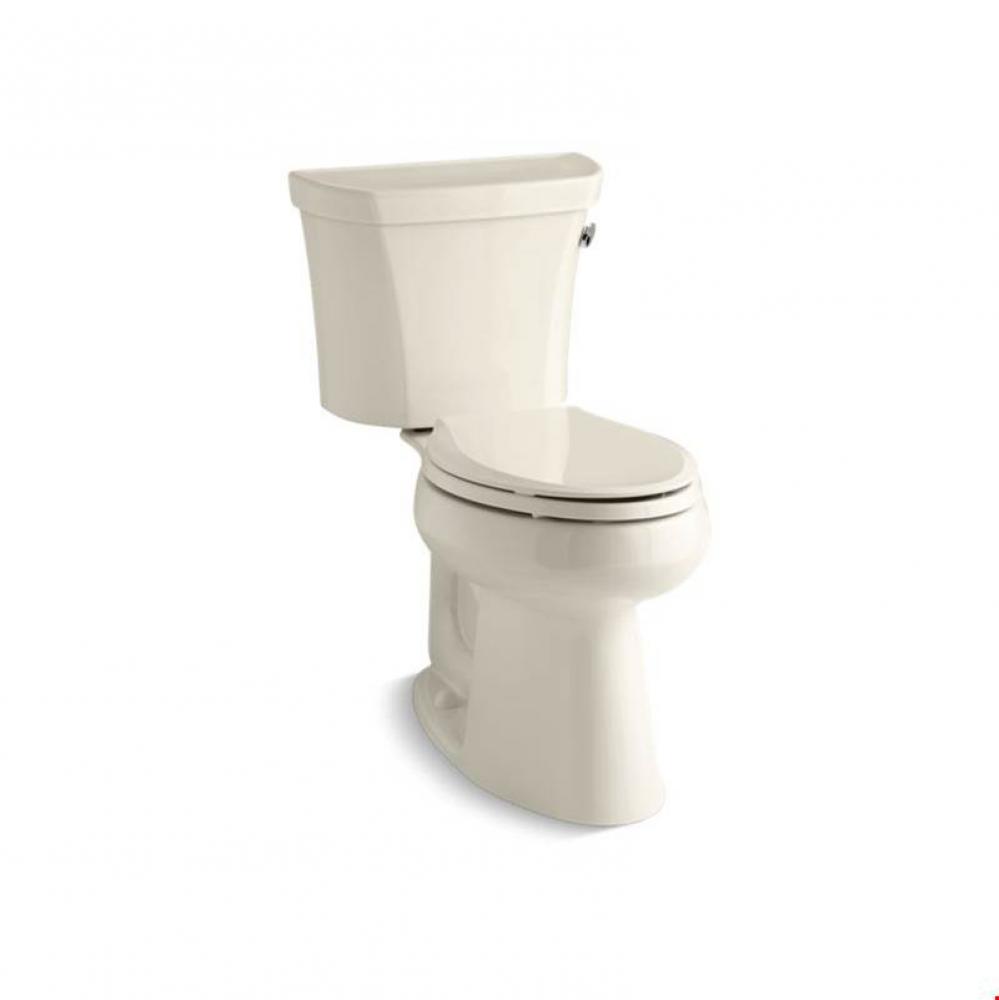 Highline® Comfort Height® Two-piece elongated 1.28 gpf chair height toilet with right-ha