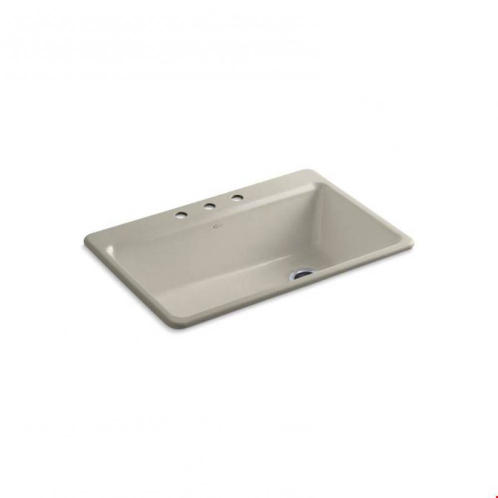 Riverby™ Sink, Single, Sr, 3-Hole