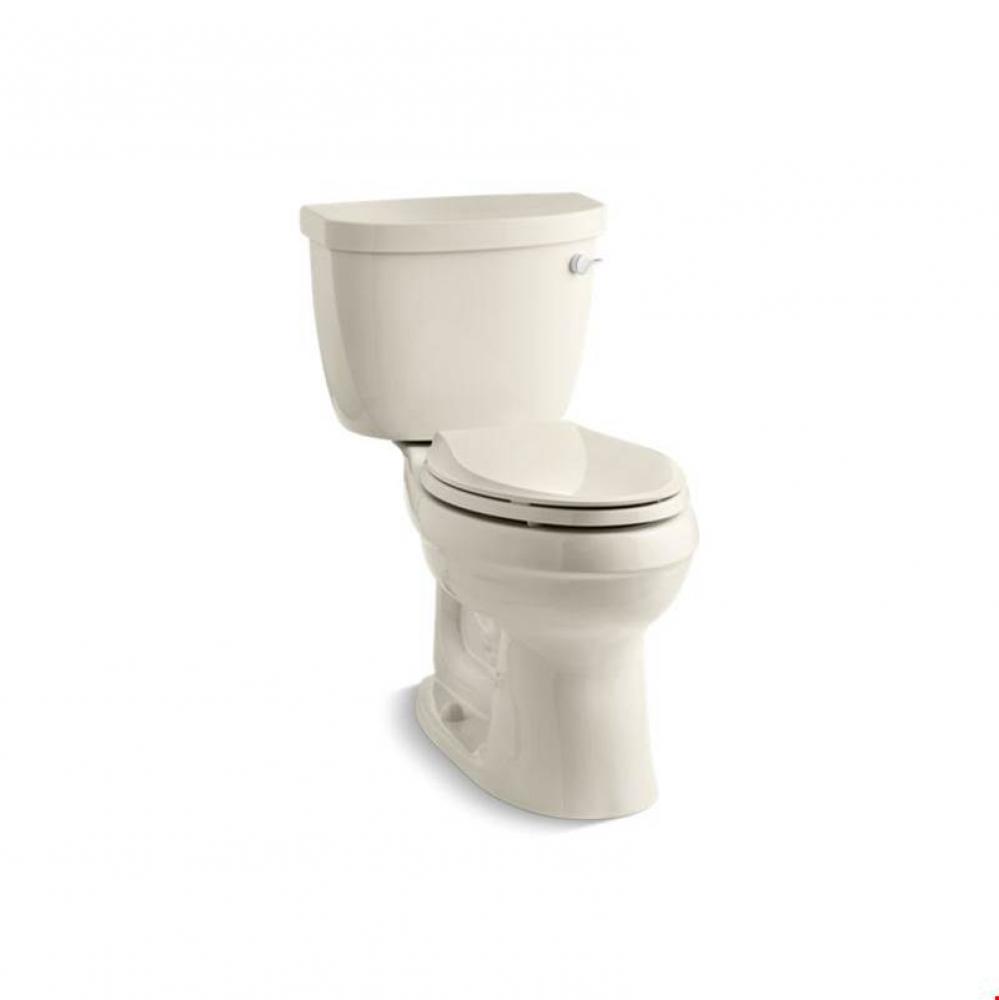 Cimarron® Comfort Height® Two-piece elongated 1.28 gpf chair height toilet with right-ha