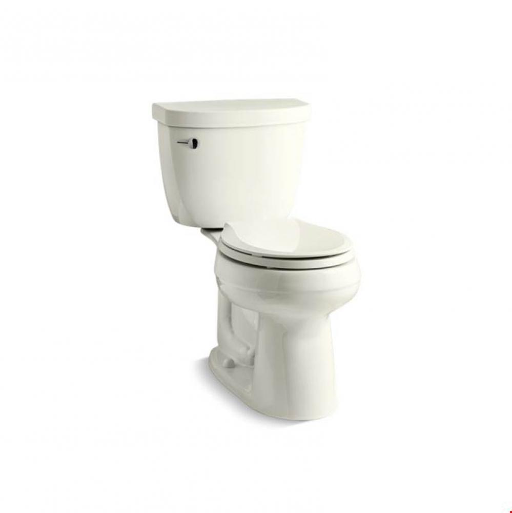 Cimarron® Comfort Height® Two-piece round-front 1.28 gpf chair height toilet with insula