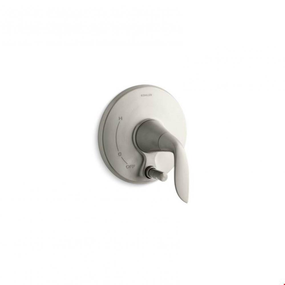 Refinia® Valve trim with push-button diverter, valve not included