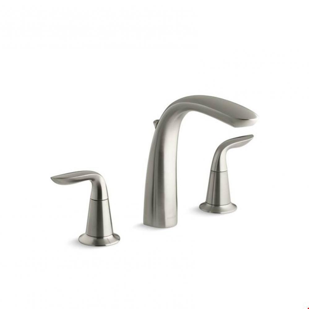 Refinia® Bath faucet trim with high-arch diverter spout and lever handles, valve not included