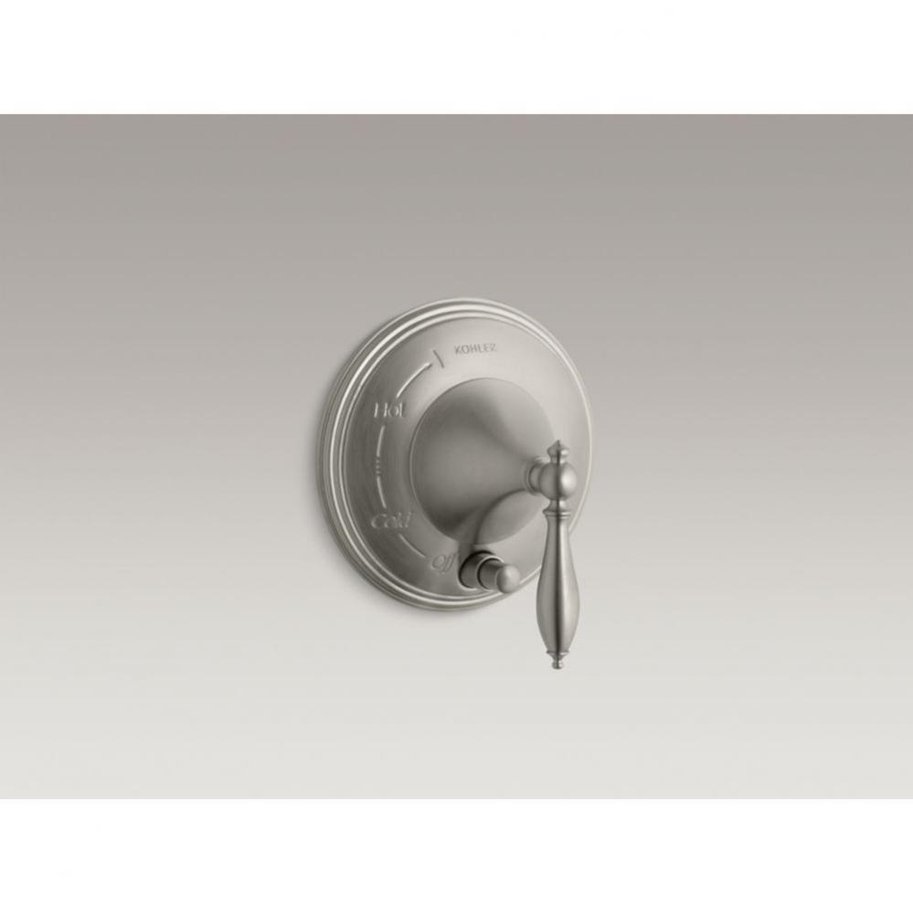 Finial®-Trad B&S Faucet/Lvr W/Div