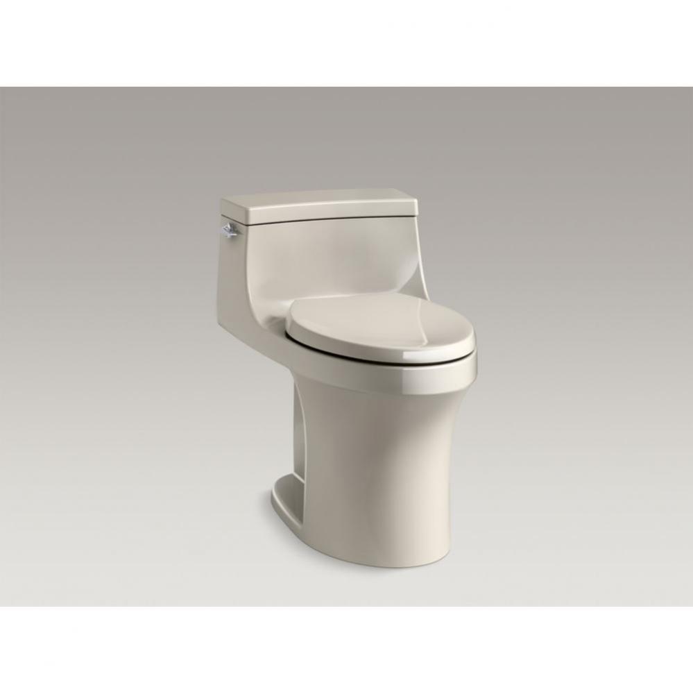 San Souci® Comfort Height® One-piece compact elongated 1.28 gpf chair height toilet with