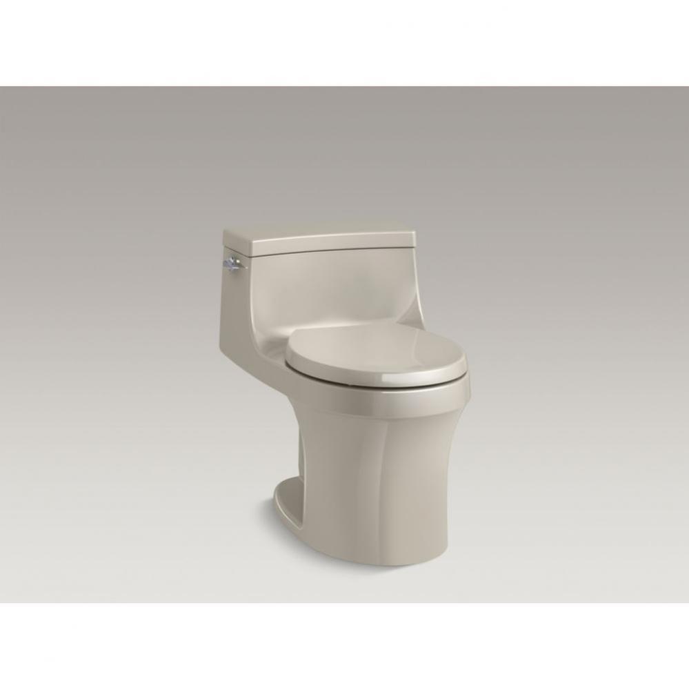 San Souci® One-piece round-front 1.28 gpf toilet with slow close seat