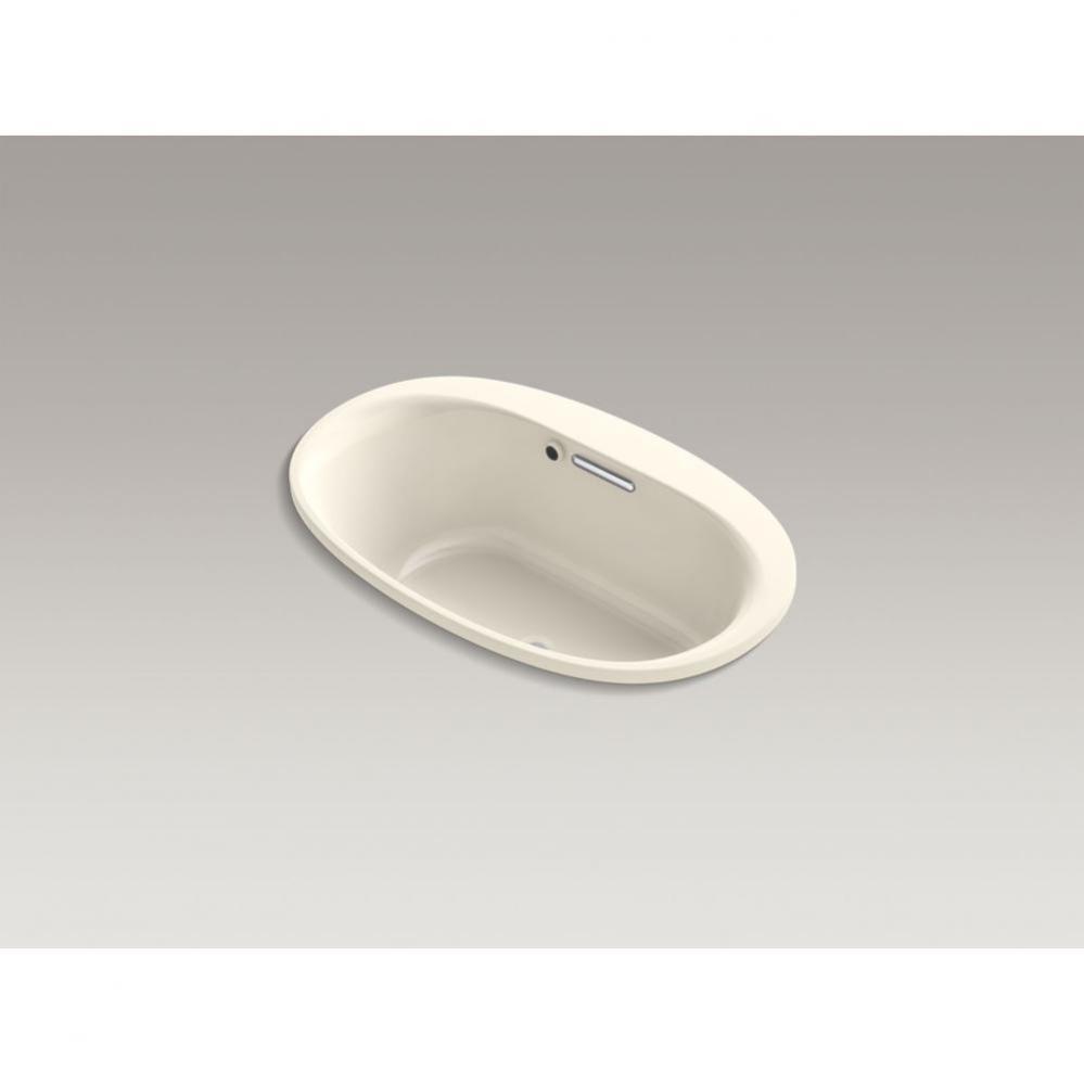 Underscore® Oval 59-11/16'' x 35-5/8'' drop-in bath with Bask® heate