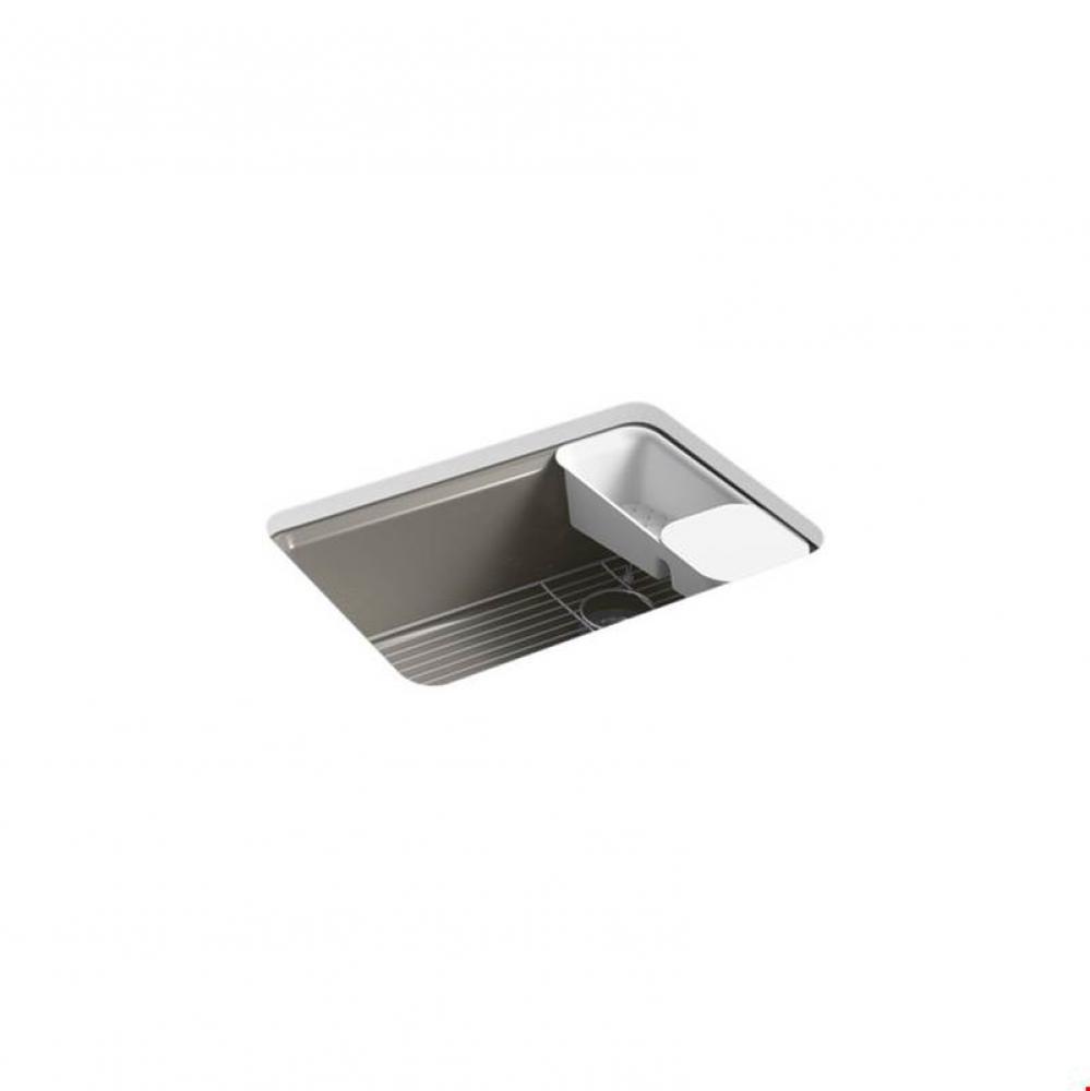 Riverby® 27'' x 22'' x 9-5/8'' undermount single-bowl workstati