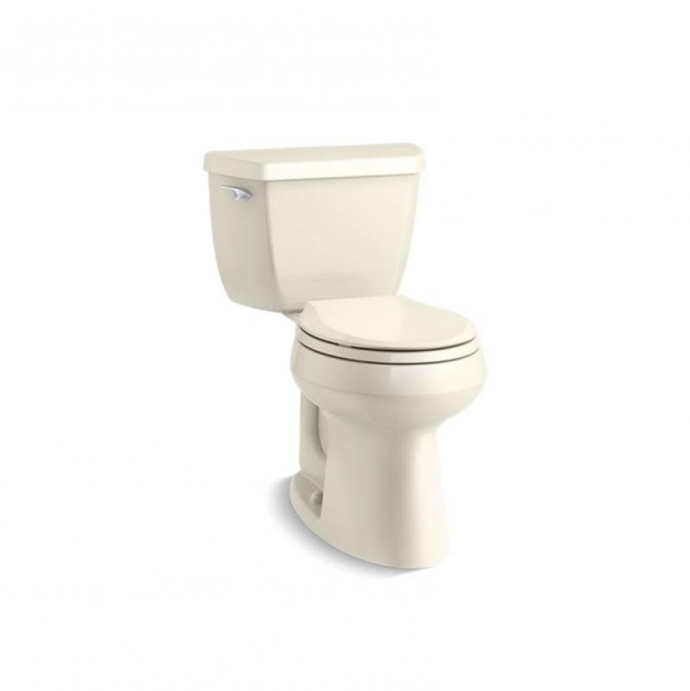 Highline® Classic Comfort Height® Two-piece round-front 1.28 gpf chair height toilet