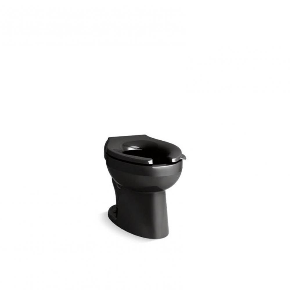 Wellcomme™ Ultra Floor-mounted rear spud flushometer bowl