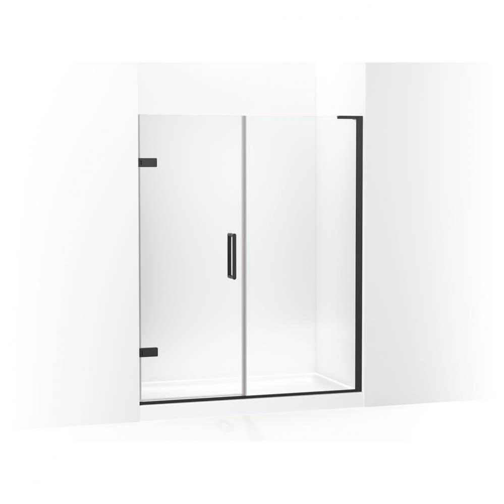 Composed® Frameless pivot shower door, 71-3/4'' H x 58 - 58-3/4'' W, with