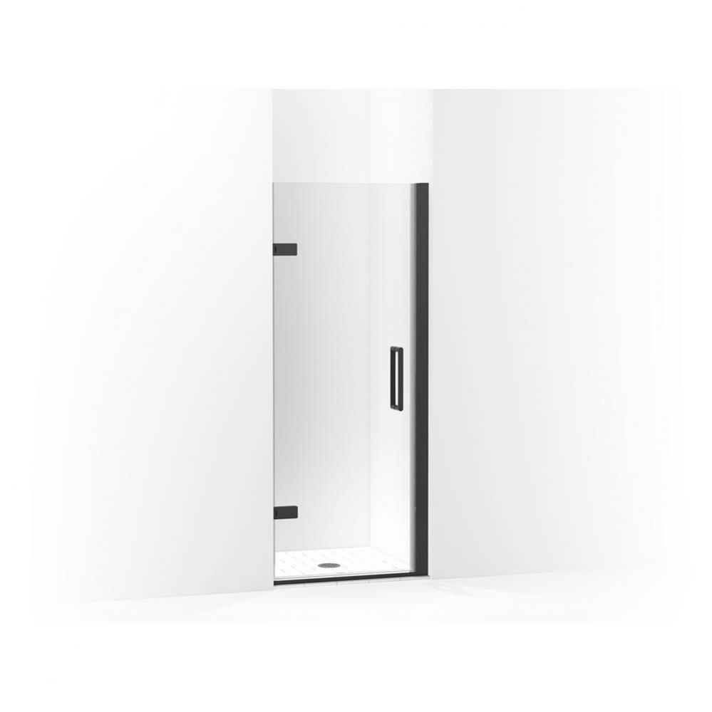 Composed® Frameless pivot shower door, 71-5/8'' H x 27-5/8 - 28-3/8'' W,