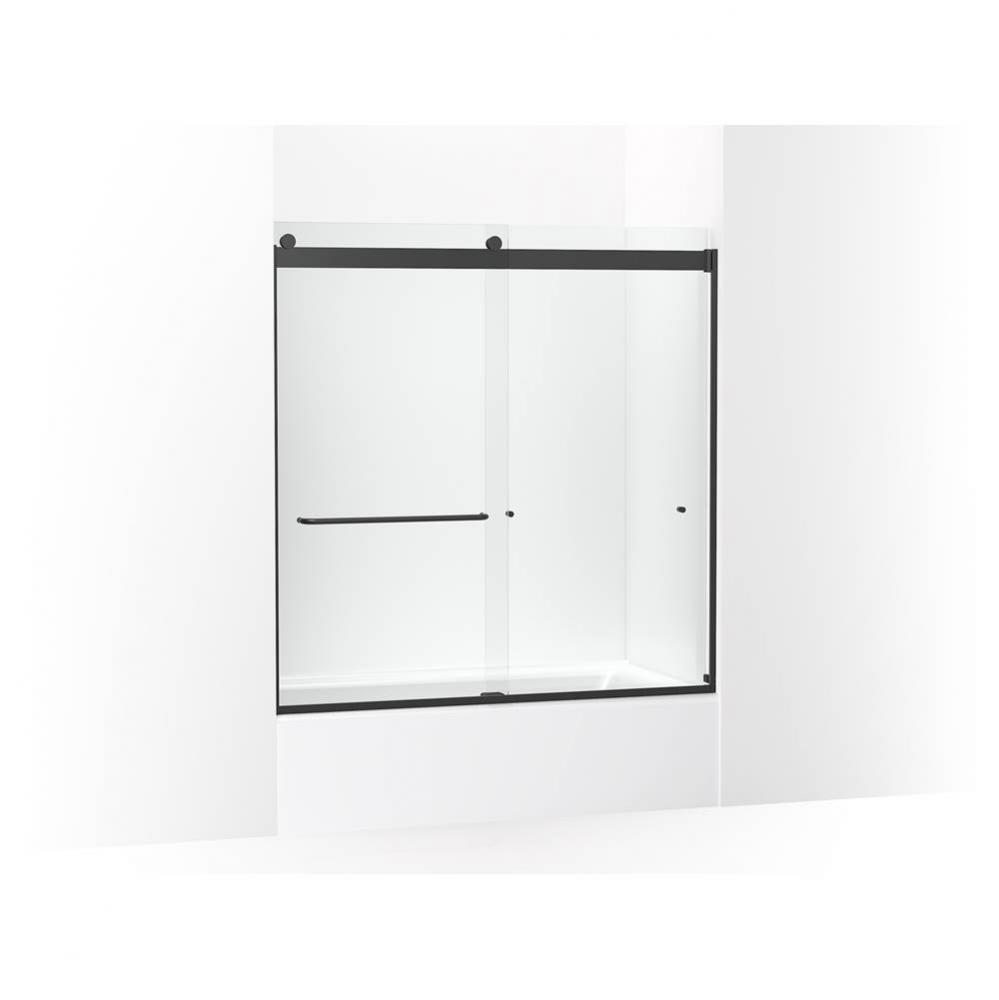 Levity® Sliding bath door, 62'' H x 56-5/8 - 59-5/8'' W, with 5/16'&