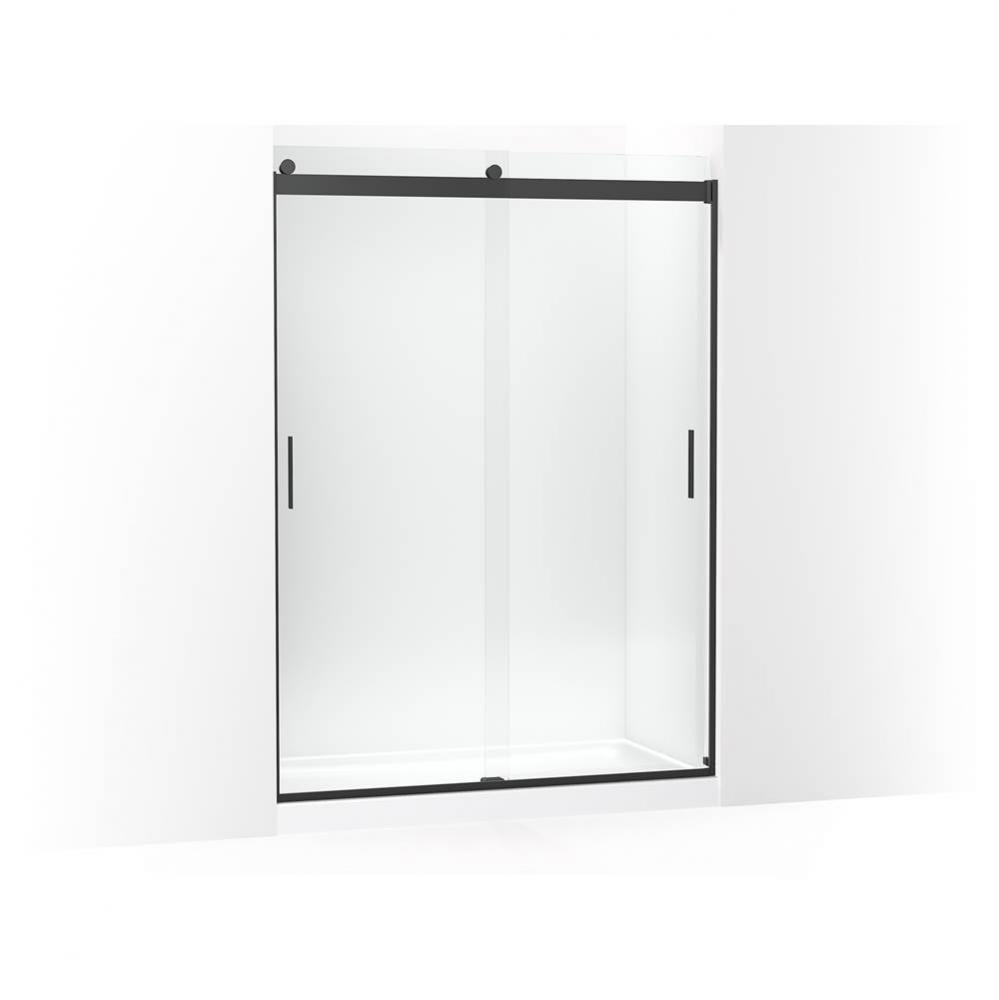 Levity® Sliding shower door, 82'' H x 56-5/8 - 59-5/8'' W, with 5/16&apos