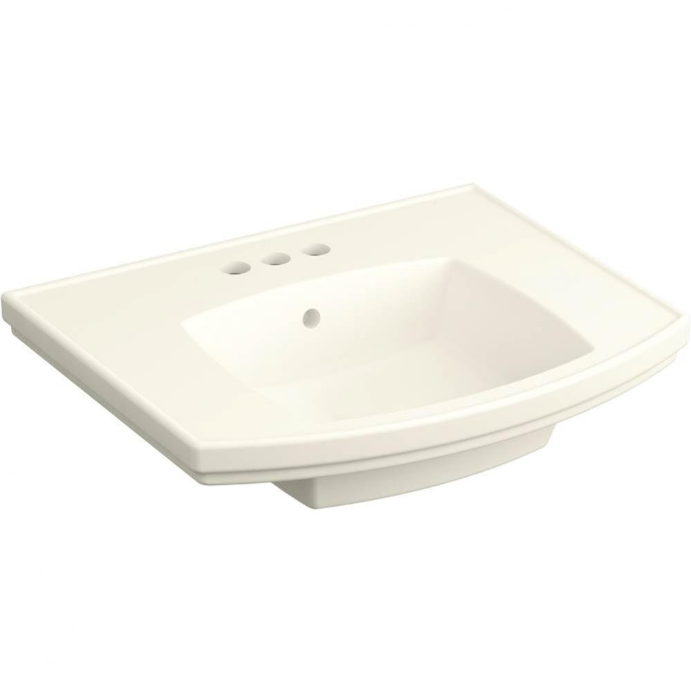 Kelston® Pedestal bathroom sink with 4'' centerset faucet holes