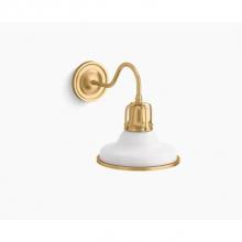 Kohler 32285-SC01-WGL - Hauksbee™ 1 Light Double Bell Sconce