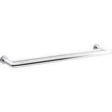 Kohler 97890-CP - Kumin® 24'' double towel bar