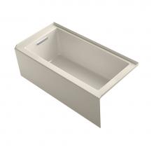 Kohler 1956-LA-G9 - Underscore 60 In. x 30 In. Alcove Bath with Integral Apron, Integral Flange and Left-Hand Drain