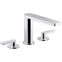 Kohler 73060-4-CP - Composed® Widespread bathroom sink faucet with lever handles