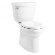 Kohler 5310-0 - Cimarron® Comfort Height® Two-piece elongated 1.28 gpf chair height toilet