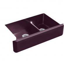 Kohler 6427-PLM - Whitehaven® 35-11/16'' x 21-9/16'' x 9-5/8'' Smart Divide®