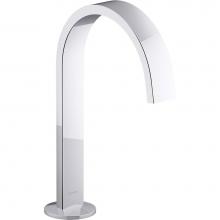 Kohler 77968-CP - Components™ bathroom sink spout with Ribbon design