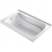 Kohler 1239-GHLW-0 - Mariposa® 60'' x 36'' integral flange Heated BubbleMassage™ air bath wi