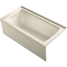 Kohler 1947-GHLF-47 - Archer® 60'' x 30'' alcove Heated BubbleMassage™ air bath with left-han