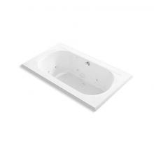 Kohler 1418-JH-0 - Memoirs® 72'' x 42'' drop-in whirlpool bath with center rear drain