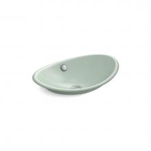 Kohler 5403-PAG-42 - Iron Plains® 20-3/4'' oval vessel bathroom sink