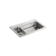 Kohler 3347L-3-NA - Toccata™33X22 Ss Sink/3-Hole