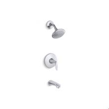 Kohler TS5318-4-CP - Refinia® Rite-Temp® bath and shower trim with 2.5 gpm showerhead