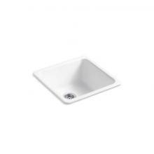 Kohler 6587-0 - Iron/Tones® 21'' top-/undermount single-bowl bar sink