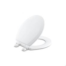 Kohler 4716-T-0 - Triko™ round-front toilet seat with plastic hinges