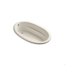 Kohler 1165-W1-47 - Sunward® Bask™ 72X42 Oval Bath, Drop-In