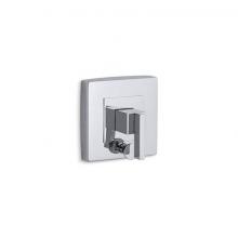 Kohler T14668-4-CP - Loure® Rite-Temp® valve trim with push-button diverter