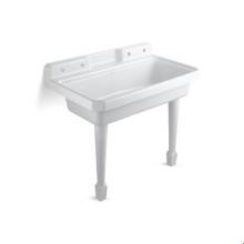 Kohler 6607-4-0 - Harborview Utility Sink, 4-Hole